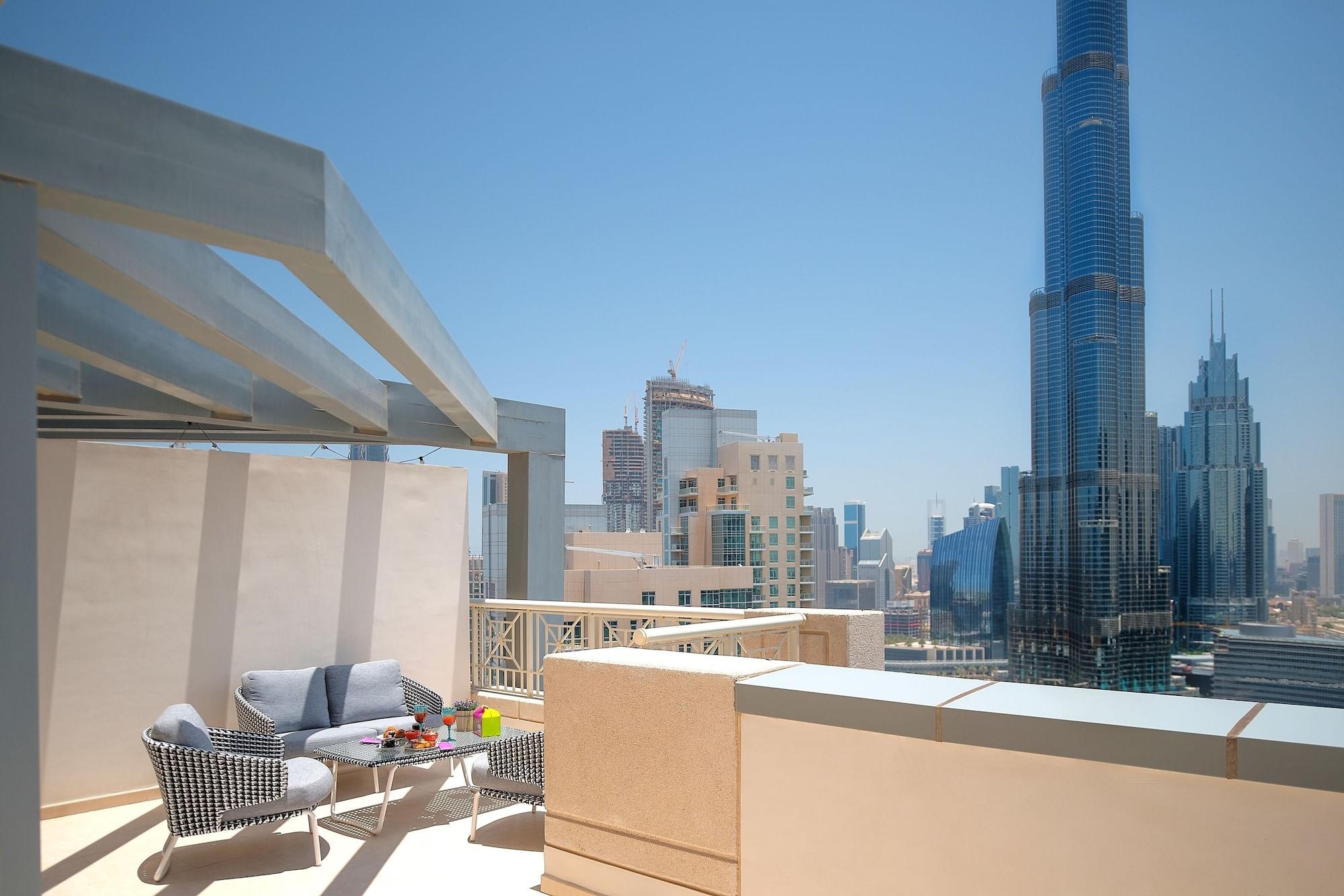 Dream Inn - Apartment With Private Terrace, 29 Boulevard Downtown Dubai Eksteriør billede
